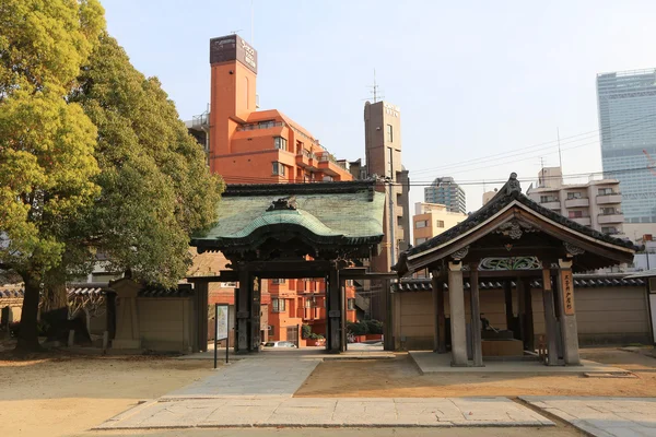 Shitennoji-Tempel im Bezirk Tennoji, Osaka — Stockfoto