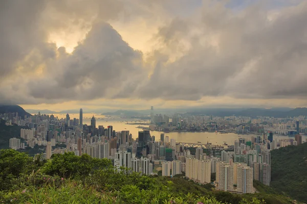 从 Hong 香港的甸视图 — 图库照片