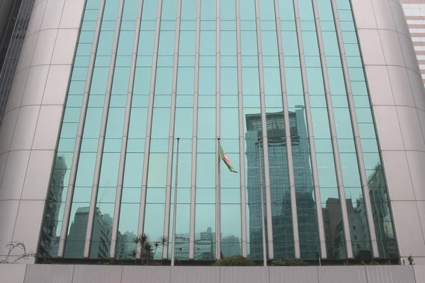 Modernos edificios de oficinas en el centro de Hong Kong . — Foto de Stock