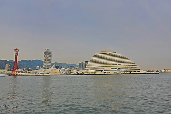 Porto di Kobe e Kobe Tower, Giappone — Foto Stock