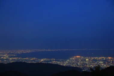 Kobe gece görünümü