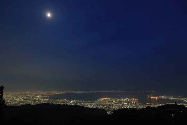 Wgląd nocy Kobe — Zdjęcie stockowe