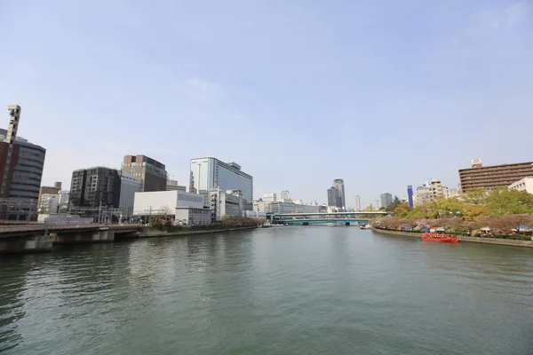 Осака і Йода річки — стокове фото