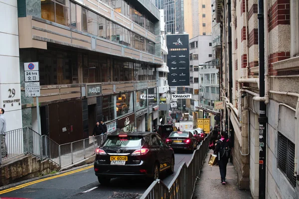 Street, central, hong kong — Stockfoto