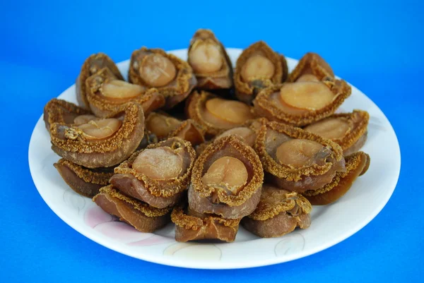 Kuru Abalones. Çin Mutfağı abalone 