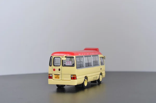 Fun of figure in miniature world — Stock Photo, Image