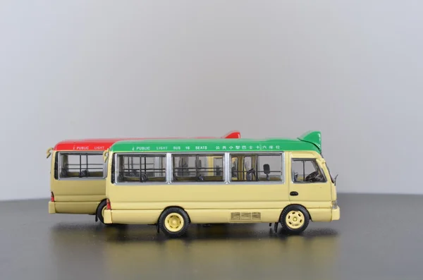 Diversão de figura no mundo em miniatura — Fotografia de Stock