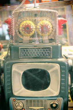 bir robot oyuncaklar