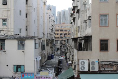 Hong kong Tong lau eski evde
