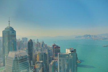 Hong Kong 'daki modern ofis binası.