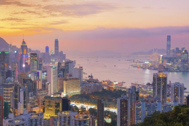 Efendim Cecil'in Ride, İskoç Hill, gün batımı görünümü