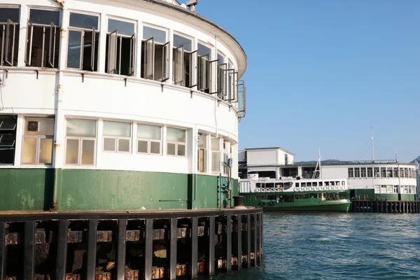 De Star ferry is operationeel in de haven van Victoria — Stockfoto