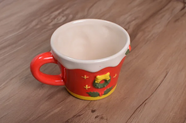 Tasse de Noël drôle — Photo