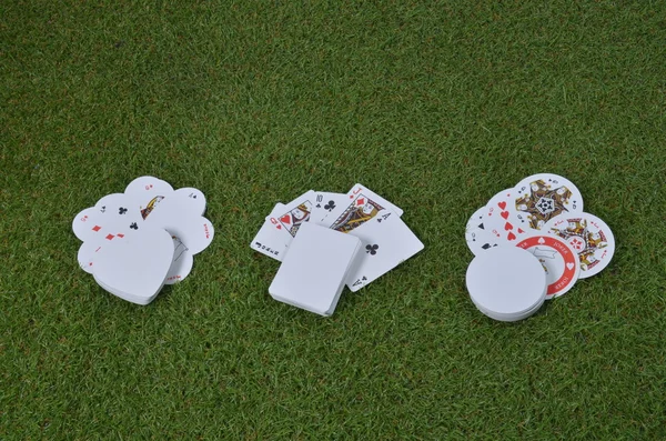 Conjunto de cartas de jogo — Fotografia de Stock