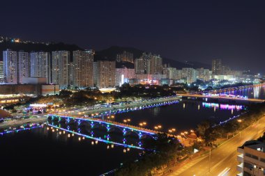 Sha Tin 2015 yılında Festival aydınlatma