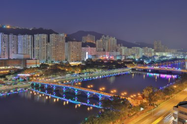 Sha Tin 2015 yılında Festival aydınlatma