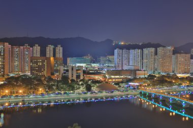 Sha Tin 2015 yılında Festival aydınlatma