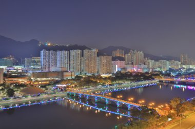 Sha Tin 2015 yılında Festival aydınlatma