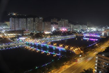 Sha Tin 2015 yılında Festival aydınlatma