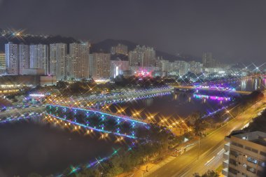 Sha Tin 2015 yılında Festival aydınlatma