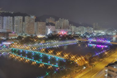Sha Tin 2015 yılında Festival aydınlatma