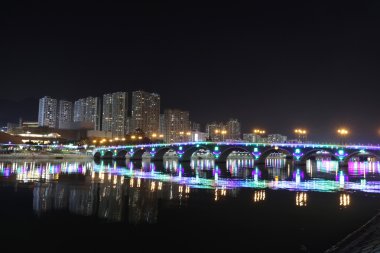 Sha Tin 2015 yılında Festival aydınlatma