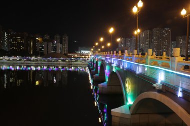 Sha Tin 2015 yılında Festival aydınlatma