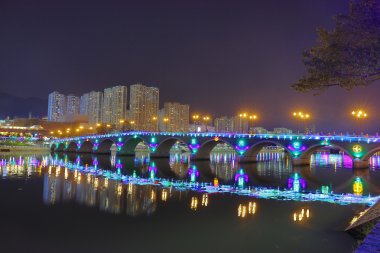 Sha Tin 2015 yılında Festival aydınlatma