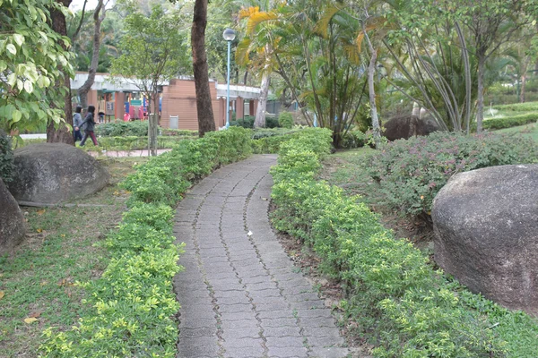 Hong Kong'da bazı kowloon Parkı ortasına — Stok fotoğraf