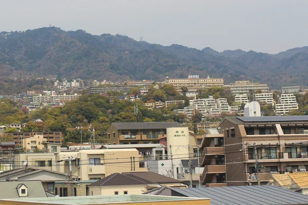 Osaka to Kobe View out of train — Stock Photo, Image