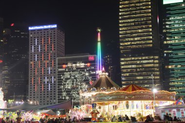 AIA büyük Avrupa karnaval Merkez Harbourfront 2016 yılında