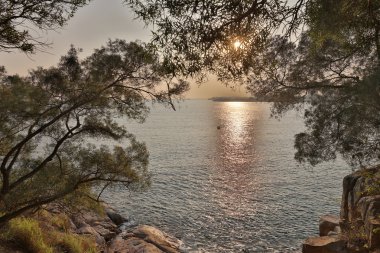 dağ deniz manzaralı Kat Tsai Wan