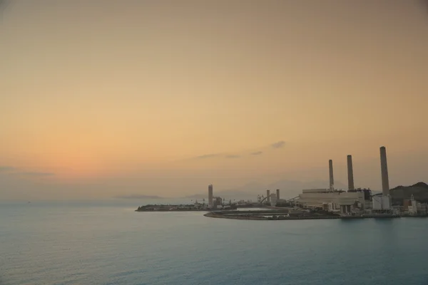 Kraftverk i lamma ön Hongkong Kina — Stockfoto