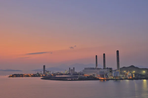 Elektrownia w Lamma Island, Hongkong, Chiny — Zdjęcie stockowe