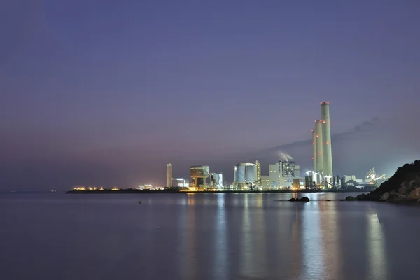 Электростанция в острове Ламма, Гонконг, Китай — стоковое фото