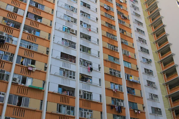 香港で公共住宅 — ストック写真