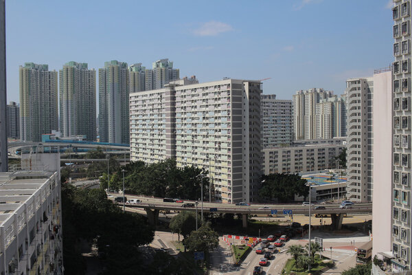 The Choi Hung district at day time