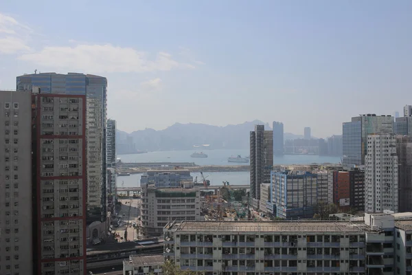 Kwun의 통 지구에서 홍콩 시티 — 스톡 사진