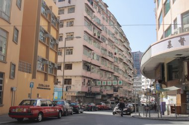 Hong kong Tong lau eski evde 