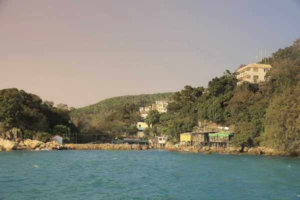 Yung Shue Wan, Ilha Lamma — Fotografia de Stock