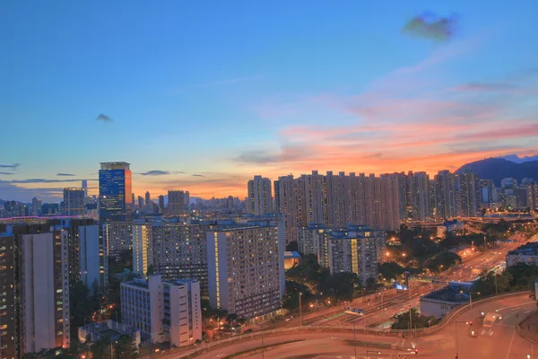 香港九湾，观塘 — 图库照片