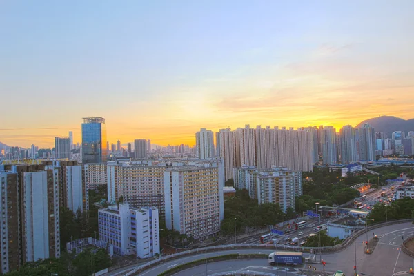 香港九湾，观塘 — 图库照片