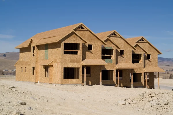 Townhomes under construction