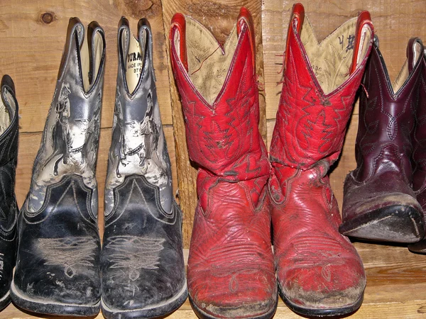 Well-worn Cowboy Boots