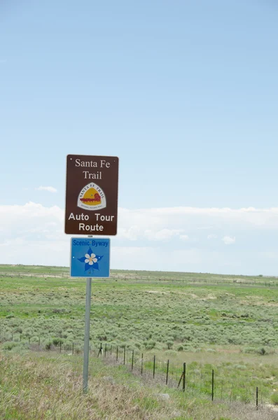 Signs on US Hwy 50 in Colorado — Stock Photo, Image
