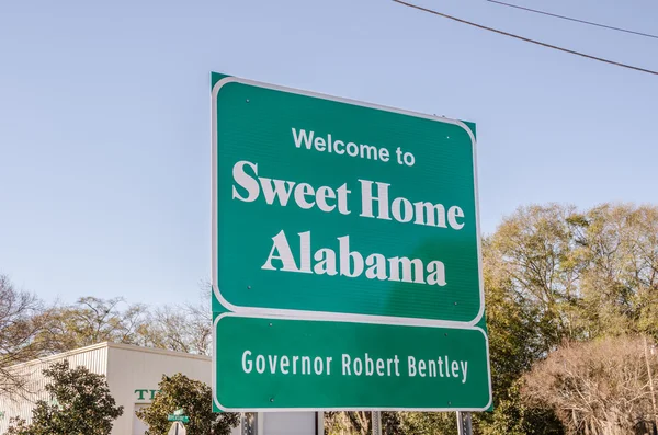 Sweet Home Alabama hoş geldiniz işareti