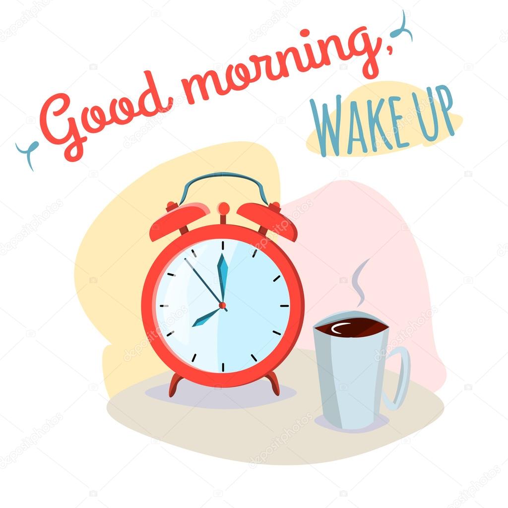 Good Morning Wake Up Vector Image By C Sputnici Mail Ru Vector Stock