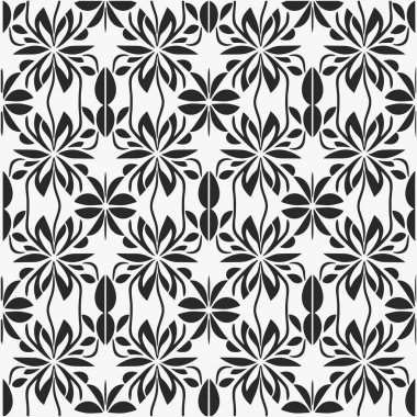 Gıcır gıcır beyaz bir arka planda kusursuz bir motif motifi tasarımı. Vektör İllüstrasyonu