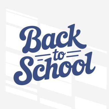 Okula Dönüş 'ün eski harfleri için düz tasarım. Poster, önümüzdeki okul yılı için bir heyecan ve beklenti hissi vermek üzere tasarlandı. Vektör İllüstrasyonu