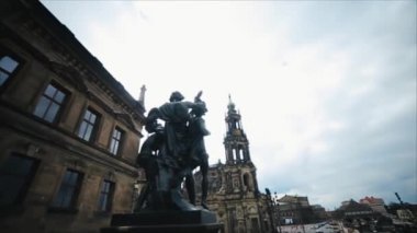 Dresden tarihi kent merkezinin Histoirical.